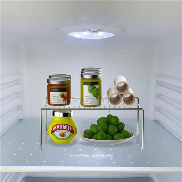 Set of 6, Medium (13 x 9.4 inch) Rustproof Metal Wire Kitchen Cabinet Organizer - Picture 6 of 7